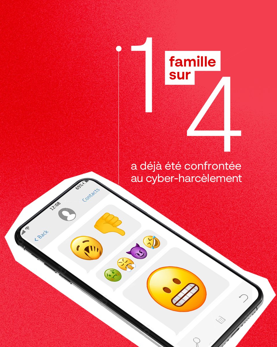Caisse d'Epargne (@caisse_epargne) on Twitter photo Cette situation peut toucher un de vos proches ou amis.
Si vous êtes victime ou témoin de cyberharcèlement, contactez le 3018 que nous soutenons depuis 3 ans à travers l'Association e-Enfance.
<a href="/eenfance/">e-Enfance/3018</a> Cette situation peut toucher un de vos proches ou amis.
Si vous êtes victime ou témoin de cyberharcèlement, contactez le 3018 que nous soutenons depuis 3 ans à travers l'Association e-Enfance.
<a href="/eenfance/">e-Enfance/3018</a>