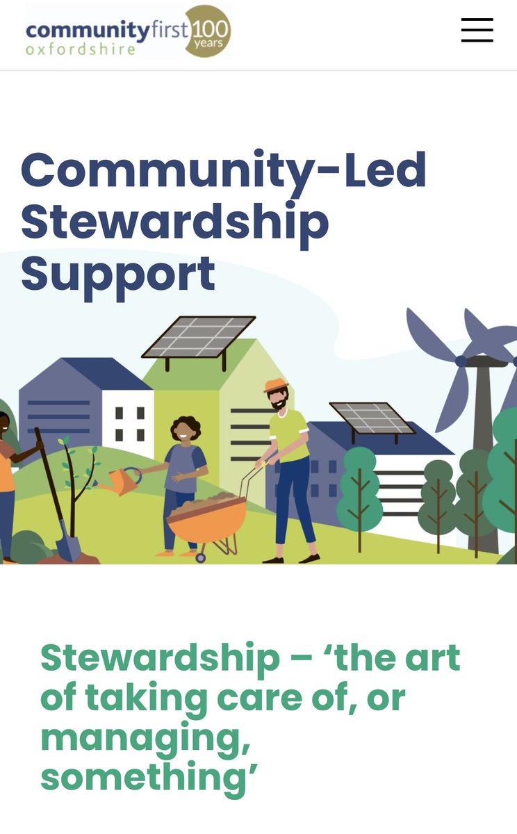 Thanks to <a href="/OxCommunityBuzz/">Community First Oxon</a> for inviting me to speak about long-term #stewardship at their AGM yesterday. Check out their new resources on supporting community-led stewardship: communityfirst-stewardship.org