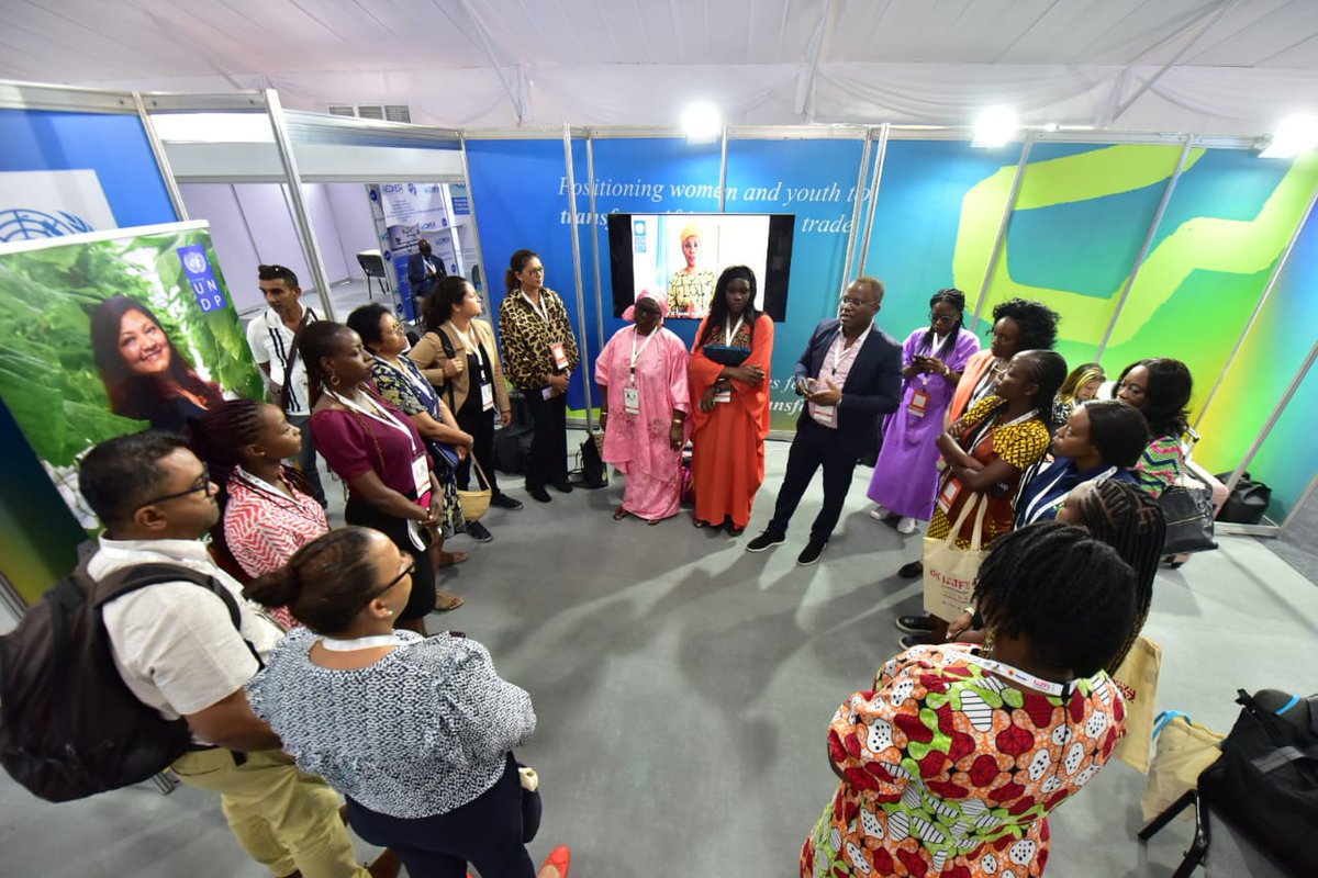 The #IATF2023 has started 🌟

Entrepreneurs are bringing the pavilion to life, engaging, connecting, exploring opportunities &amp; working to expand their markets under the #AfCFTA 📈

🌐 More info: bit.ly/47gyPah

Stay tuned for updates🌟

#UNDPatIATF