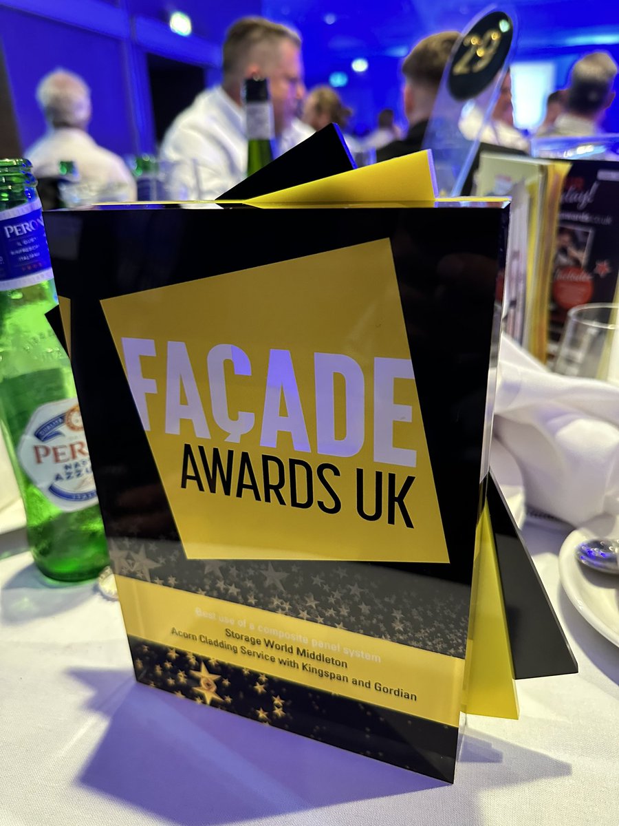 And the Winner Is… 2023 Facade of the Year Awards and Storage World Middleton selected - very proud and pleased
