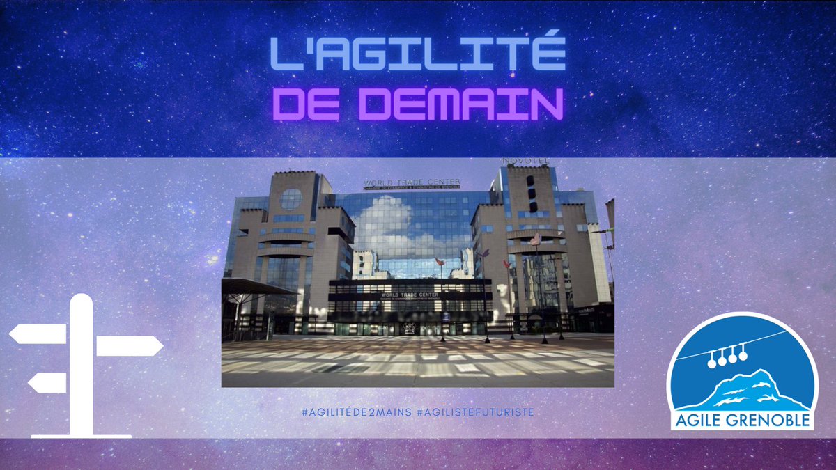 L'Agile Grenoble a lieu chaque année au World Trade Center de Grenoble. Ce centre de congrès est idéalement situé juste à côté de la gare de Grenoble et à quelques minutes à pied du centre-ville. 
Vous pouvez préparer votre itinéraire sur Google Maps : lnkd.in/ecJWdeSx