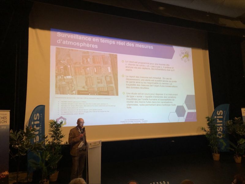 Merci à GIE Osiris pour la mise en avant de notre #robot GR100 lors de la journée développement durable organisée à Roussillon. 
Après 1 an d'utilisation, ce retour d’expérience positif témoigne de l'efficacité de notre robot de #sécurité autonome !

#RunningBrainsRobotics #iA