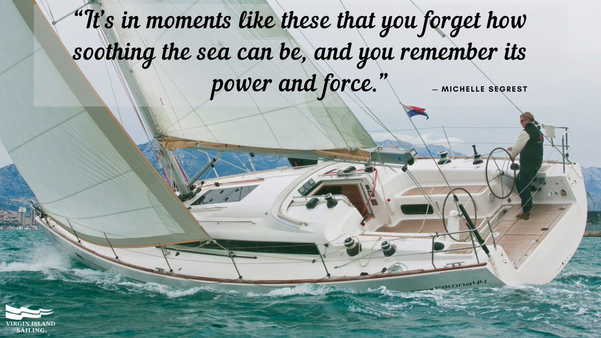 It’s in moments like these that you forget how soothing the sea can be, and you remember its power and force... okt.to/L1T7ct

#sailing #yachts #virginislandsailing