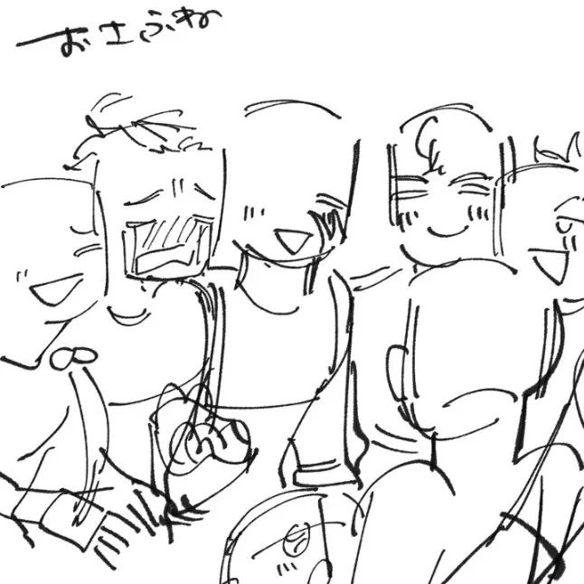 下書きだけど、お気に入りです(画面ギチギチ…ッ!)