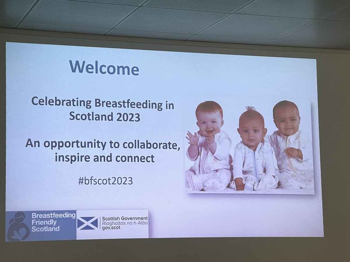 Wonderful day celebrating the fantastic progress across Scotland 🏴󠁧󠁢󠁳󠁣󠁴󠁿 👩‍🍼#bfscot2023 #breastfeeding #collaborativeworking #TogetherWeCan