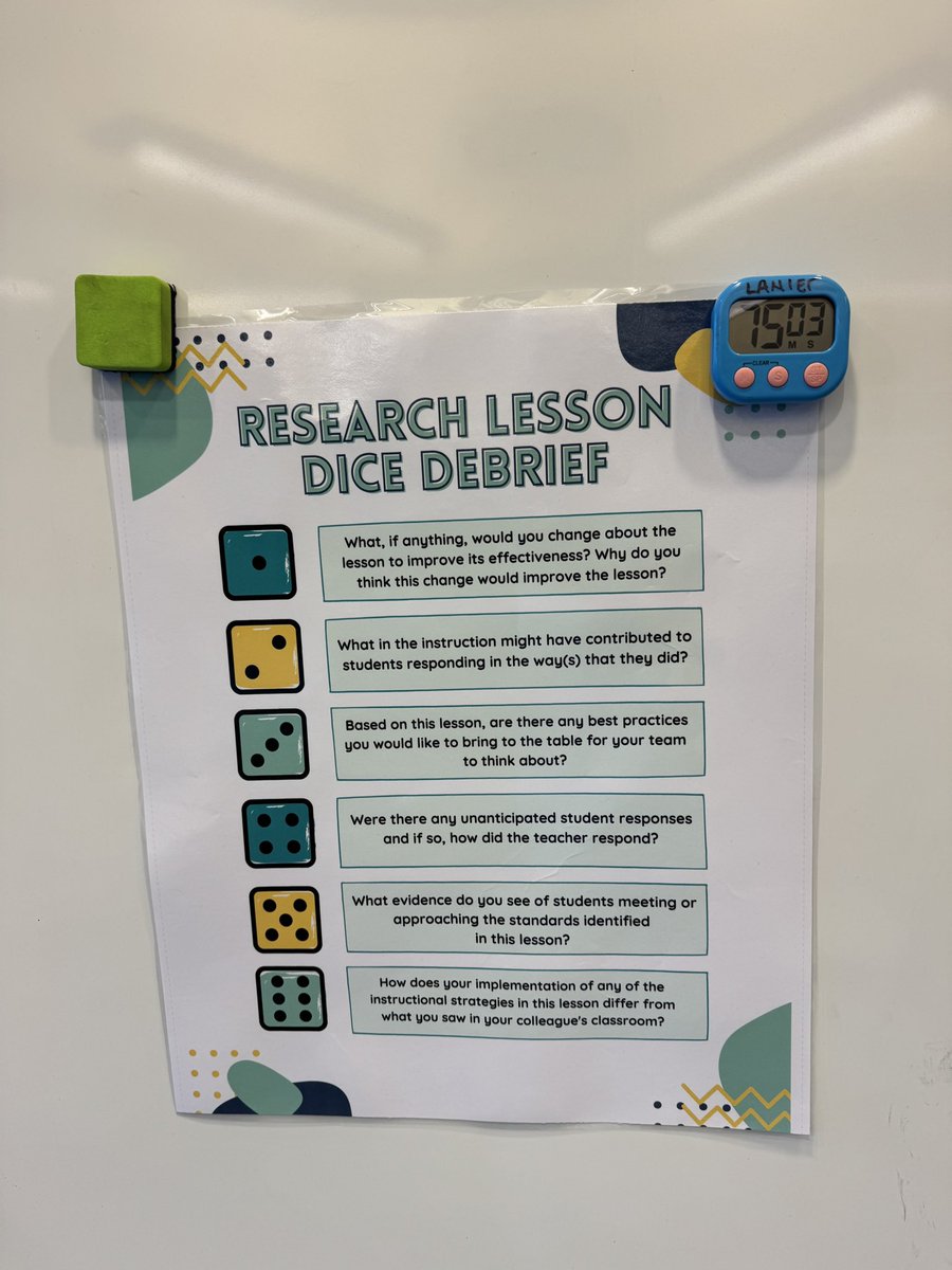 Snook Elem. teachers completed their 1st cycle of TXLS PLCs Tuesday, with a dice debrief activity, as they watched recordings of several lessons where they incorporated The Fundamental 5! We love the AI reports that @SibmeApp runs! @sara_borchgardt @R6TXLS @ESC6_LLA @escregion6