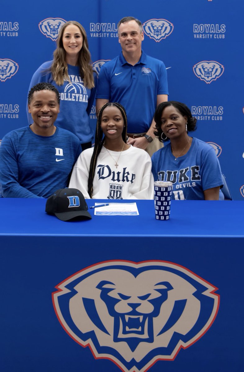Congratulations to Breonna Goss and family on her commitment to Duke University.