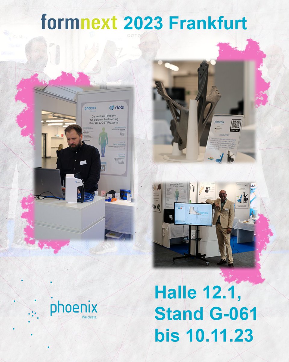 Wir sind auf der formnext in Frankfurt am Main und freuen uns auf Ihren Besuch und auf die Gelegenheit, 
Ihnen unsere neuesten Entwicklungen vorzustellen. 
#Formnext #Formnext2023