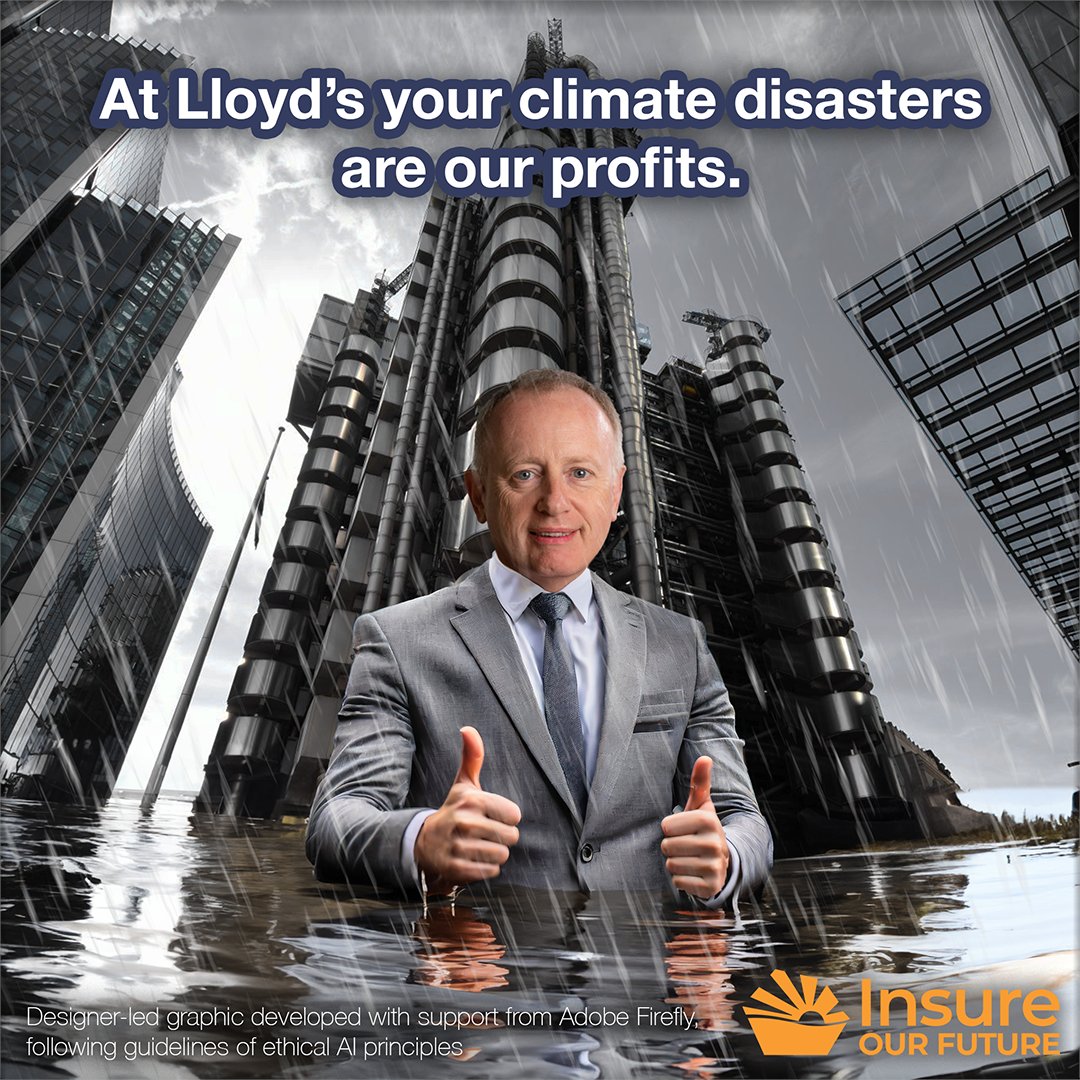 The insurance industry holds immense power. It's time to use it for good. <a href="/LloydsofLondon/">Lloyd's</a>, protect the planet and future generations. <a href="/BNCB/">Bruce Carnegie-Brown</a>, will you join us?  insure-our-future.com/scorecard