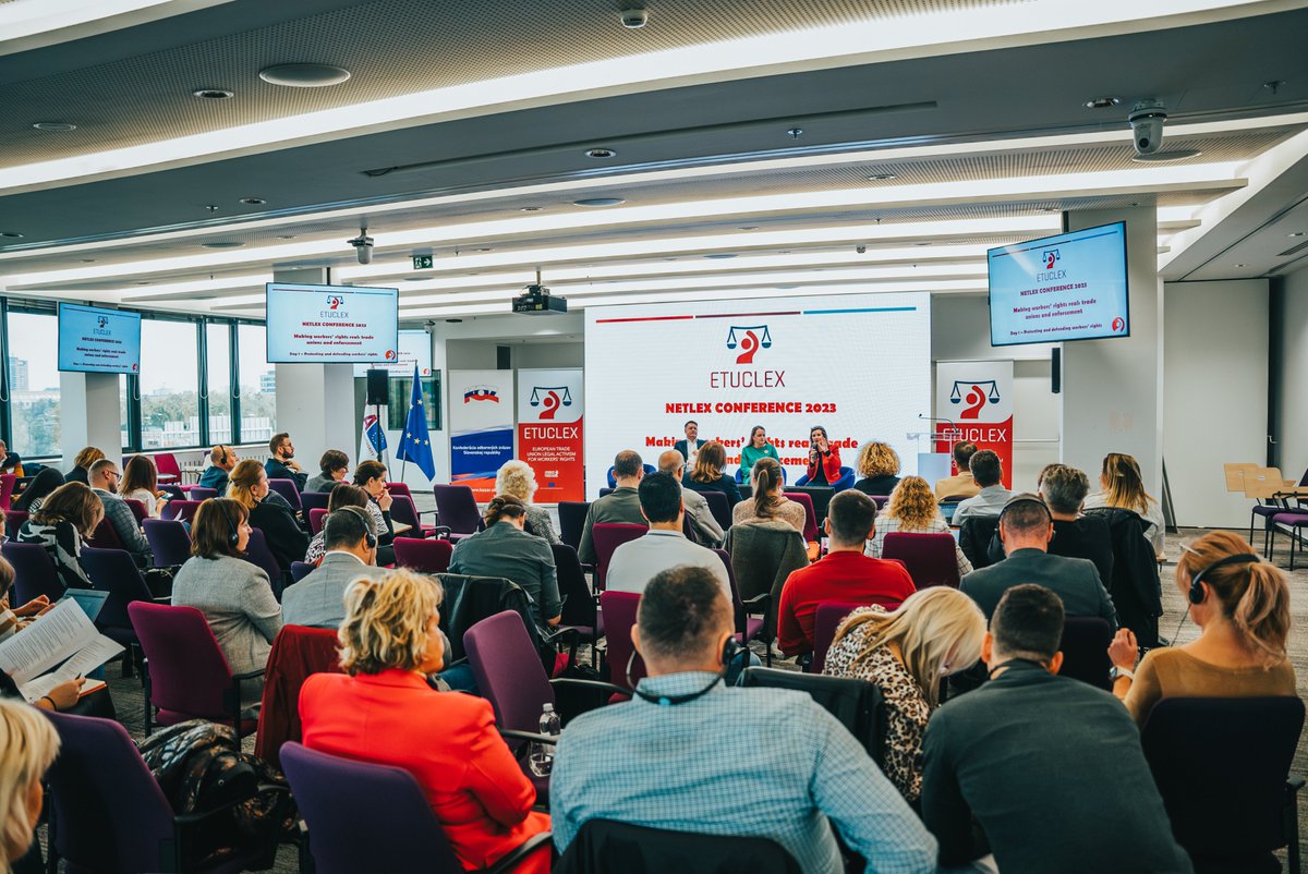 KOZSlovakRep's tweet image. 🇸🇰 🇪🇺UPLATŇOVANIE PRÁV PRACOVNÍKOV: ÚLOHA ODBOROV V ICH PRESADZOVANÍ

🔴Tohtoročná výročná konferencia #NETLEX (sieť odborových právnych expertov Európskej odborovej konfederácie, usilujúca sa budovať kapacity EOK a jej členských organizácií v oblasti európskeho sociálneho a…