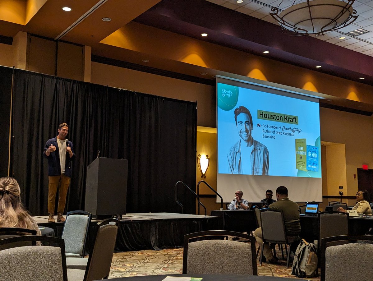 PBIS_PCS's tweet image. Excited to hear Houston Kraft in person yesterday and to get to meet him this morning. His Deep Kindness book is very impactful and we could change the world if we would all follow these practices.