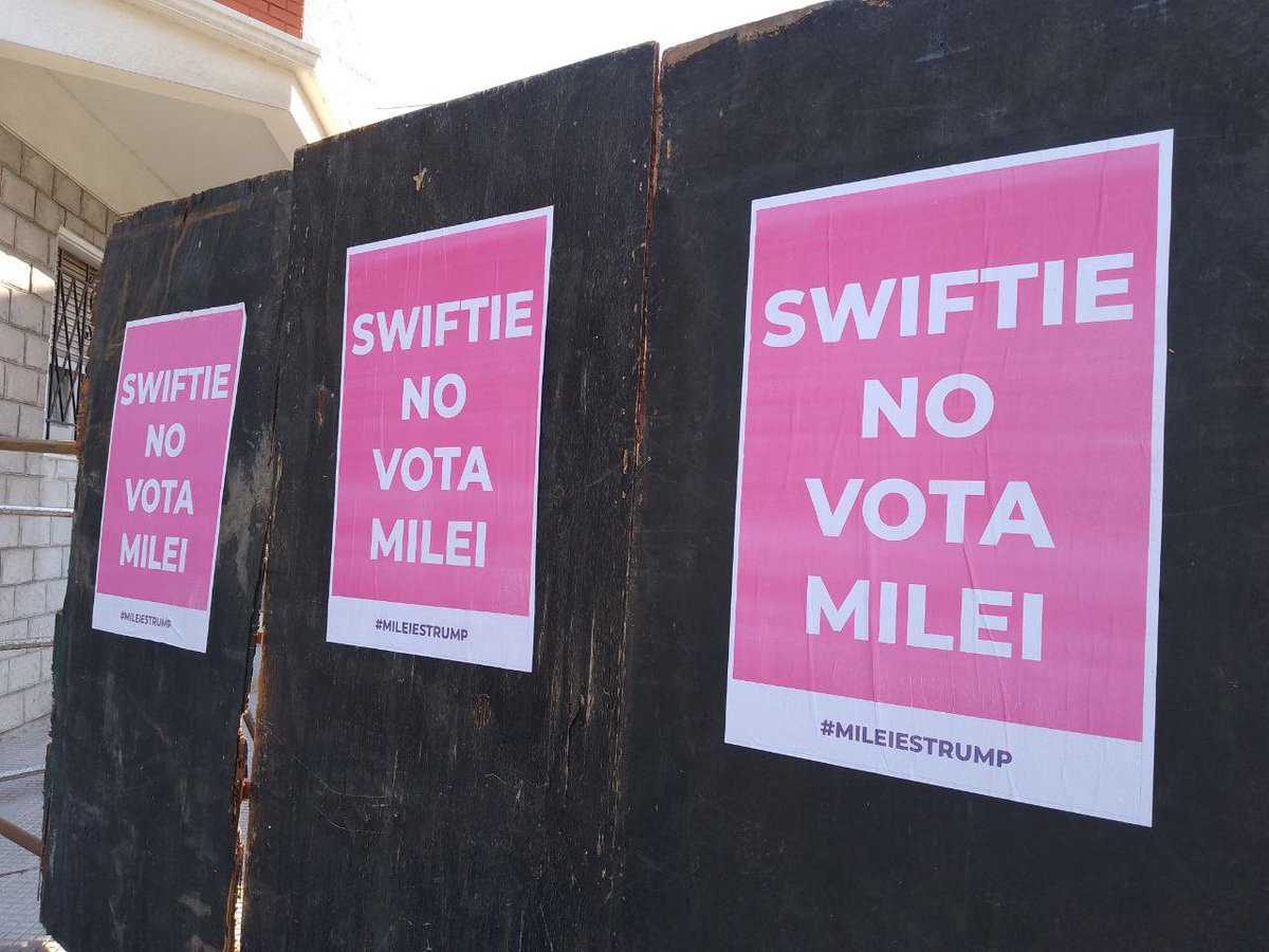 DamAguirreOk's tweet photo. Las swifties hicieron por este país más que el FIT. https://t.co/ppPk9trAhf
