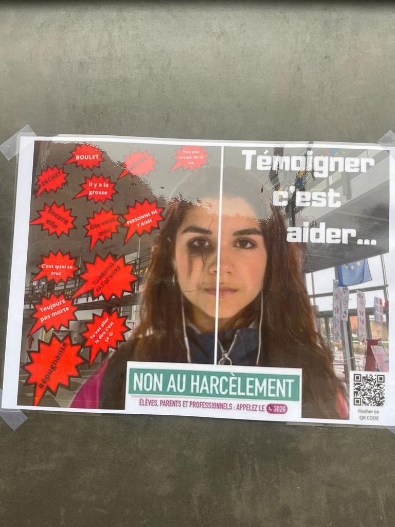 JOURNÉE NATIONALE DE LUTTE CONTRE LE HARCÈLEMENT ce 9 novembre 2023

Les élèves et personnels du collège de #StBonnet se mobilisent.

Aymeric Meiss #DASEN05 était présent à 13h pour la Chorégraphie, la lecture et l exposition des réalisations des affiches #NAH
Belle implication!