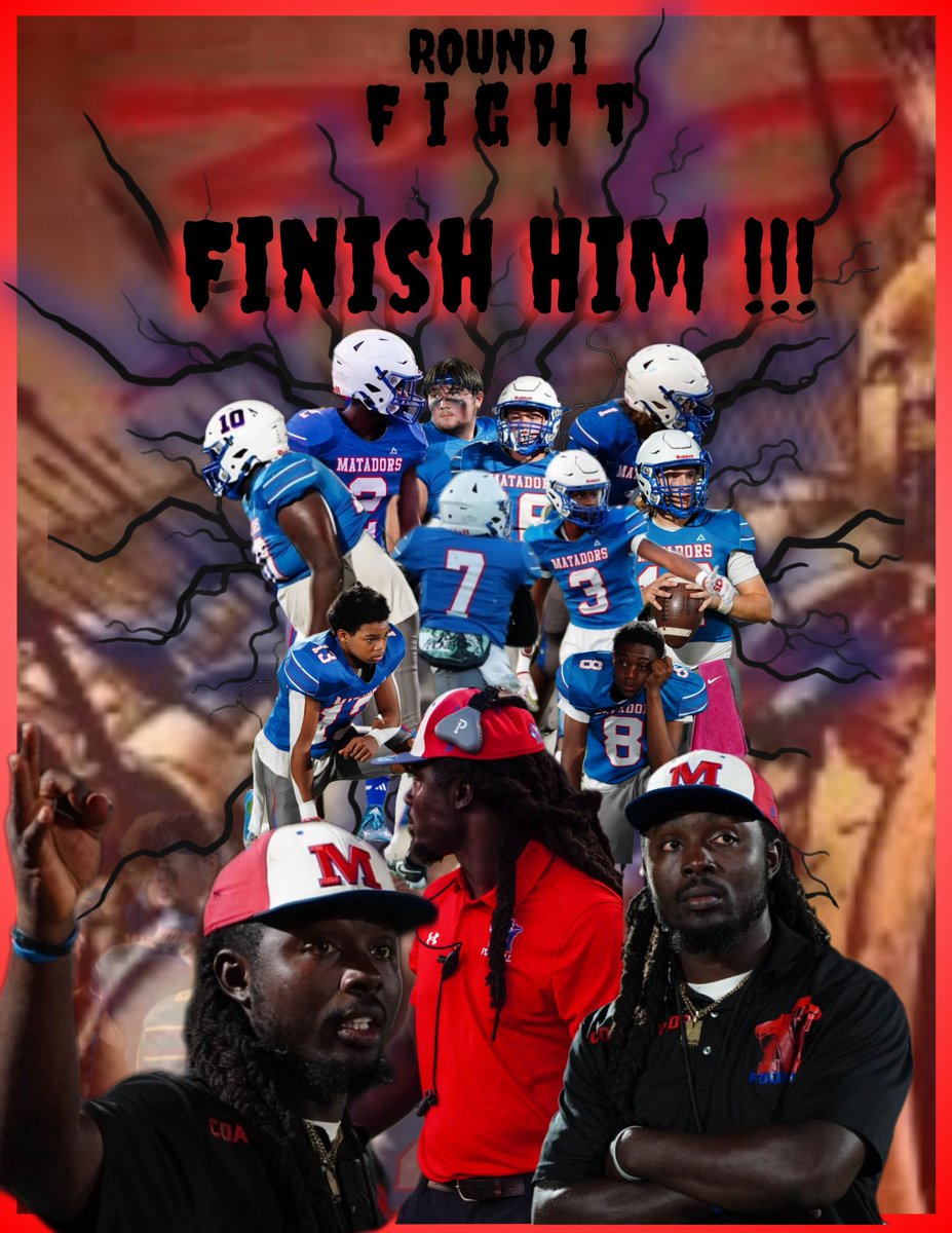 WE HOME THIS FRIDAY FOR 
ROUND 1

WE ASK CAN WE HAVE YOUR SUPPORT!  

WHILE WE "WIN THE DAY"