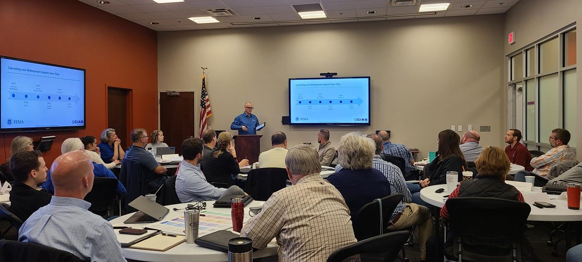 The CIAS training & preparedness team is Bryan, Ohio today to conduct our MGT-301 Community #Cybersecurity #Preparedness Simulation. This course is available at no cost through the National Cybersecurity Preparedness Consortium!