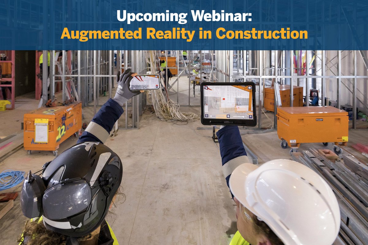 '#AugmentedReality in #Construction!'

11/28/23 | 1pm EST |  bit.ly/3SuGr4T

#BPOV #Trimble #ConstructionLife #ConstructionIndustry #ContractorLife #ConcreteLife #PlumbingLife #HVACLife #EngineeringLife #MechanicalLife #ElectricalLife #MEPContractor #BuildingConstruction