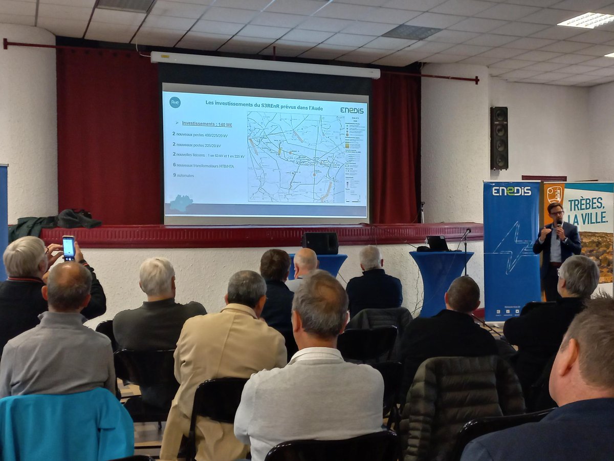 La planification territoriale des énergies renouvelables est une priorité🌍

En tant que partenaire de la transition écologique, Enedis accompagne les collectivités au quotidien partout en Occitanie, comme ici dans l'Aude et le Gard ⤵️

C'est ça aussi la #NouvelleFranceElectrique