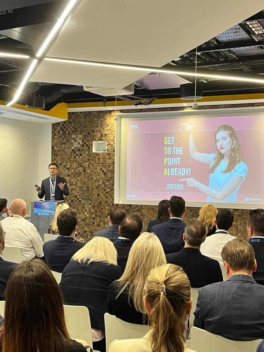 OwenJamesFS's tweet image. #WealthTechMatters The Business with our event partners
@TheWealthMosaic at @SEIInvestments London. Thank you our sponsors @Addepar @AtfinitySoftware @docStribute @Dorsumtech @fasolutions @InvestCloud @iPipelineUK @mavericsystems @OrtecFinance and @SecclTech  for their support.