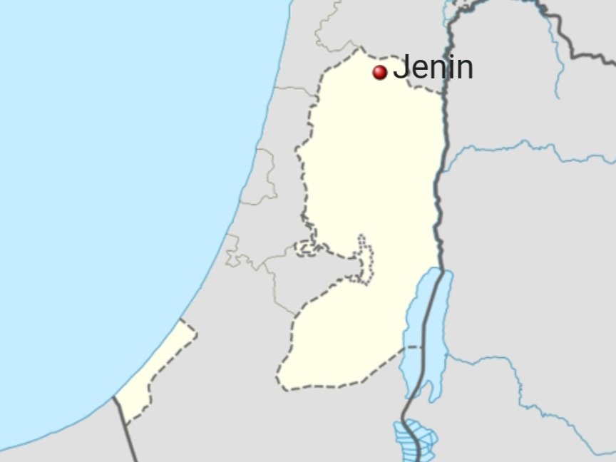 If you're not familiar with Palestine geography, Jenin is not in Gaza. In fact you can't get much further from Gaza and still be in Palestinian territory. Not a war against Hamas; an all-fronts assaulting all Palestinians.