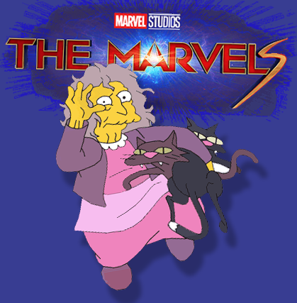 RICARDO_A_72's tweet photo. @Nerdrotics; @TheCriticalDri2 ; @TheQuartering 
Marvel Studios have been reduced to doing movies for the Crazy Cat Lady from the Simpsons...lol https://t.co/Ic4yZb7b6I