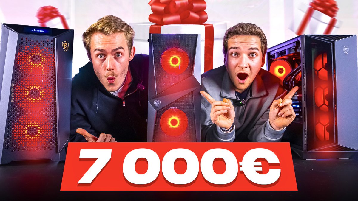 7000€ DE PC GAMER FlowUP À GAGNER ! 👉👉youtu.be/heFCQnklnlY