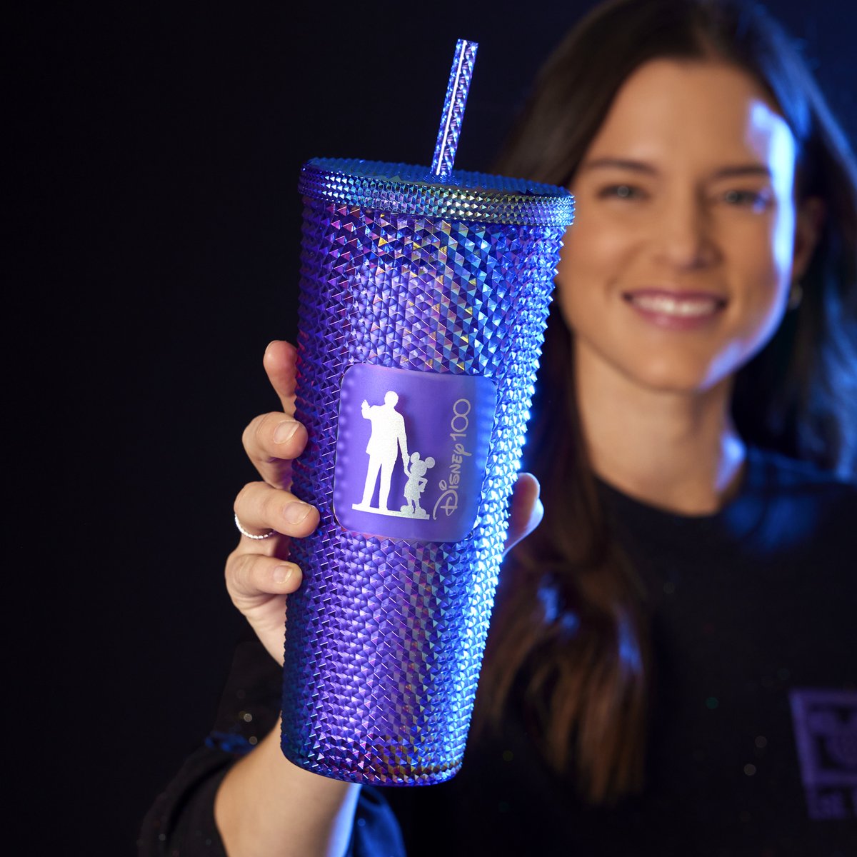 Hold onto special memories every time you pick up Starbucks® Tumbler inspired by the #Disney100 Platinum Celebration Finale. di.sn/6018uteWs