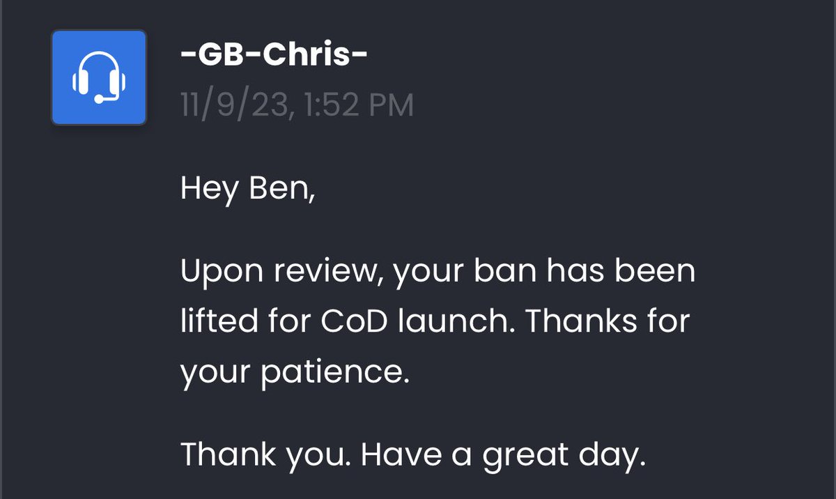 Ben tweet media