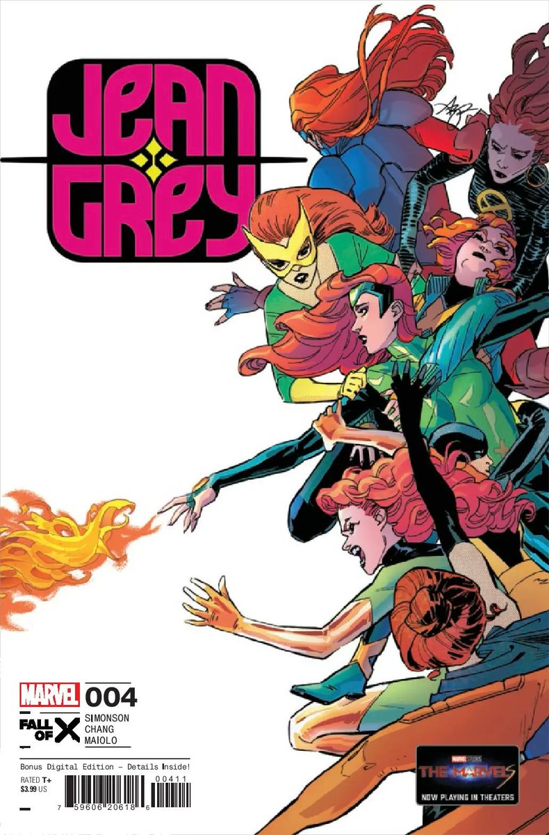 Preview de Jean Grey #4 (of 4) par Louise Simonson, Bernard Chang et Marcelo Maiolo chez @Marvel #MarvelComics #JeanGrey #XMen #FallOfX buzzcomics.net/showpost.php?p…