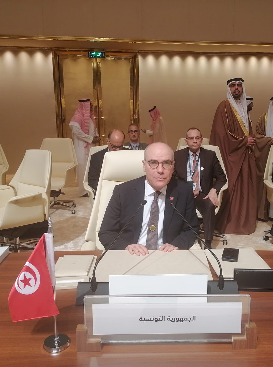 شاركتُ اليوم الخميس، 09 نوفمبر 2023 في أشغال الاجتماع الوزاري التحضيري للقمة العربية غير العادية بشأن فلسطين والمقررة بالرياض يوم 11 نوفمبر 2023