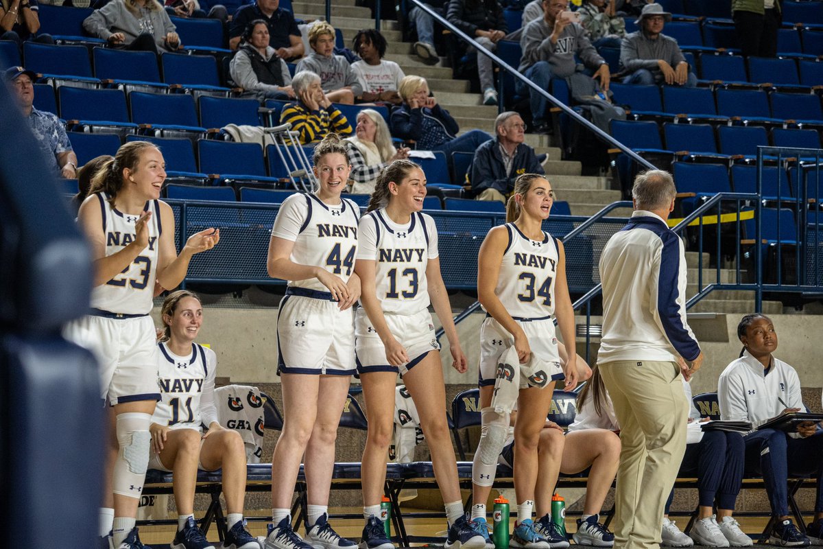 Navy Women's Basketball tweet media