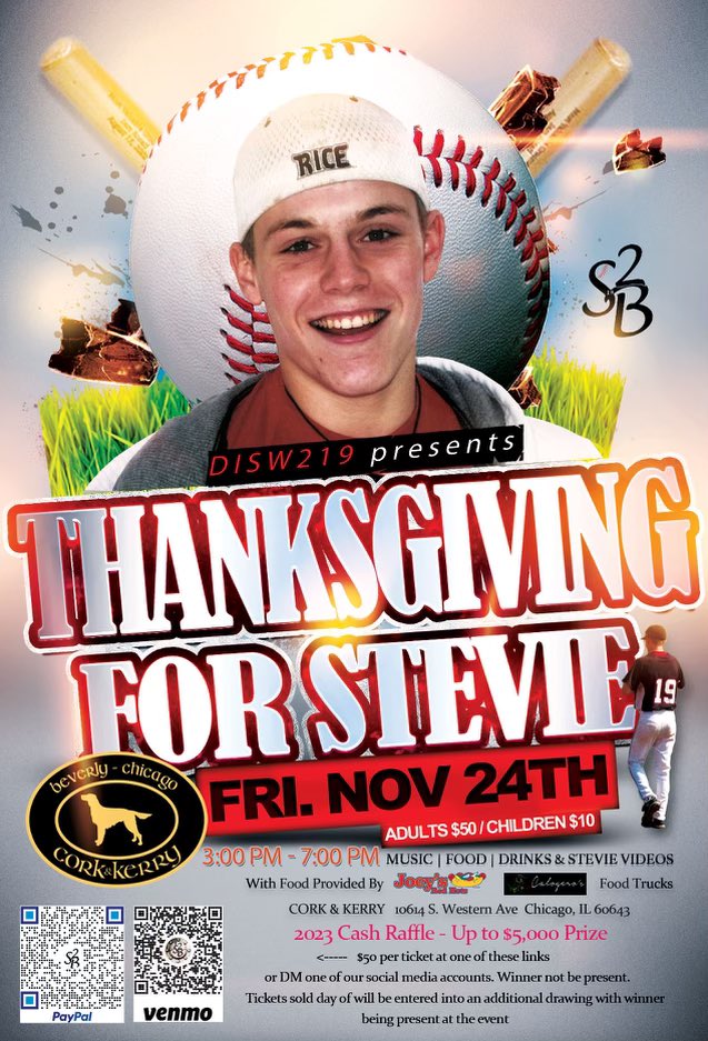 Event Tickets now available via website, QR codes on flyer or @ the door. Raffle tickets also available…hope to see you there. Thank you #theresonly1way