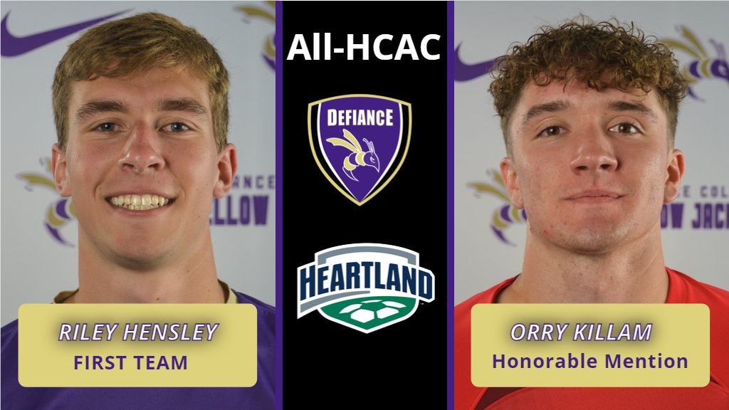 ⚽️MSOC: Hensley and Killam earn All-Conference recognition

Story: tinyurl.com/ms7munbz