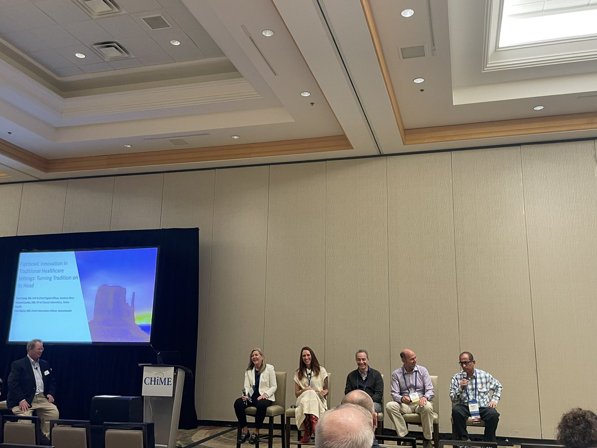 <a href="/CIOCHIME/">CHIME</a>  Great panels as part of #CHIME23FALL