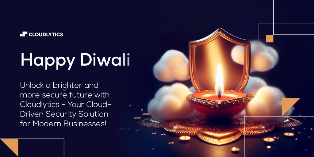 Cloudlytics's tweet image. Light up your cloud security this Diwali with Cloudlytics! 🪔✨ Wishing you a sparkling festival filled with peace, prosperity, and worry-free operations. Stay secure, stay festive! 🎆 #HappyDiwali #SecureClouds