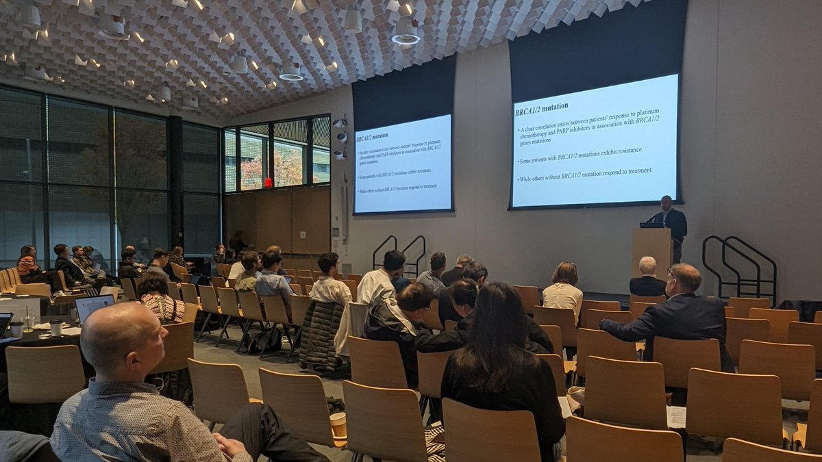 MajdAssaad's tweet image. Thrilled to present our latest research on BRCAness at the 20th International Cancer Genome Consortium Scientific Workshop. It&apos;s an honor to contribute to the ongoing dialogue at #ICGC23 and share insights from our work at WCM. @WCMCPathology @WCMEnglanderIPM @IcgcArgo