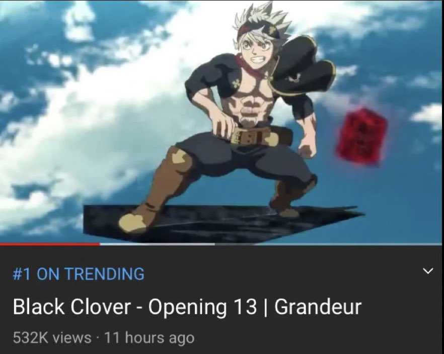 Black Clover - Opening 13, Grandeur