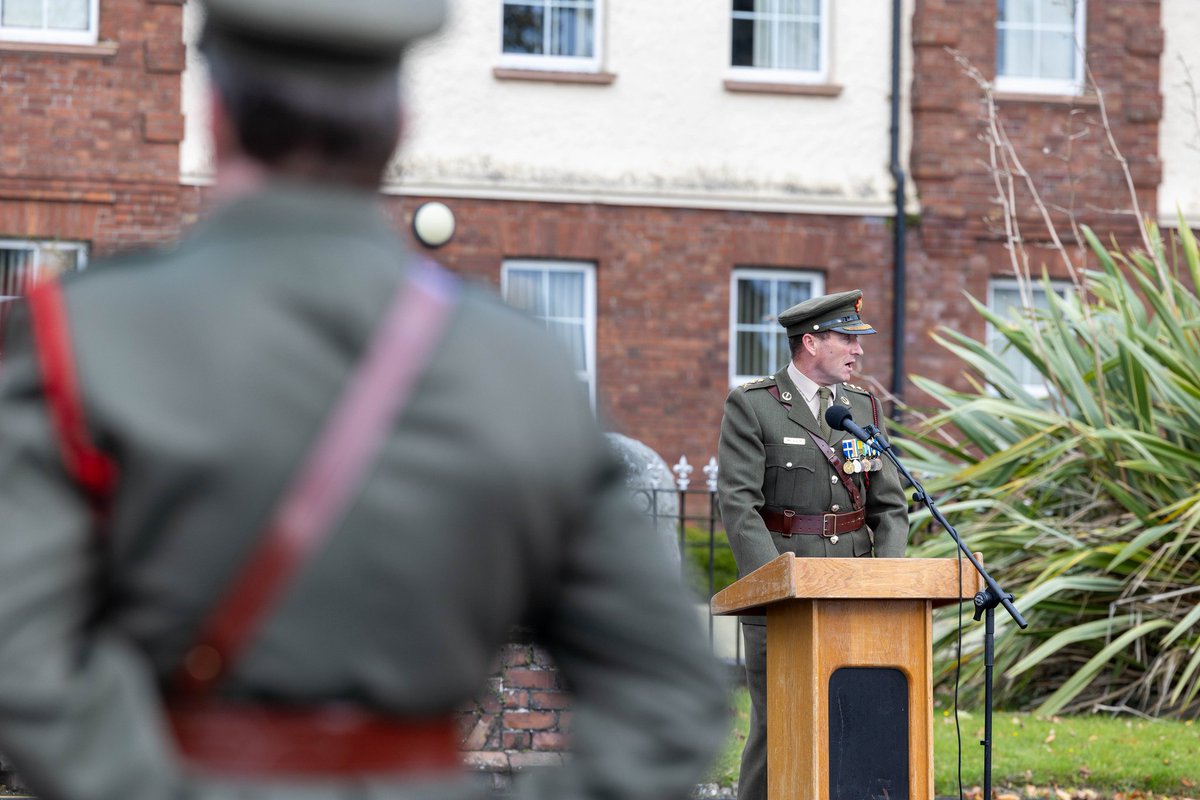 Defence Forces Engineer Corps (@df_engineers) on Twitter photo <a href="/DF_Engineers/">Defence Forces Engineer Corps</a> held a parade today to commemorate the 100 Year Anniversary of the founding of the Corps in McDermott Barracks, DFTC, with Col McEvoy inspecting and addressing the parade. Thanks to all the retired members and civilian staff of the Corps who also attended the parade <a href="/DF_Engineers/">Defence Forces Engineer Corps</a> held a parade today to commemorate the 100 Year Anniversary of the founding of the Corps in McDermott Barracks, DFTC, with Col McEvoy inspecting and addressing the parade. Thanks to all the retired members and civilian staff of the Corps who also attended the parade