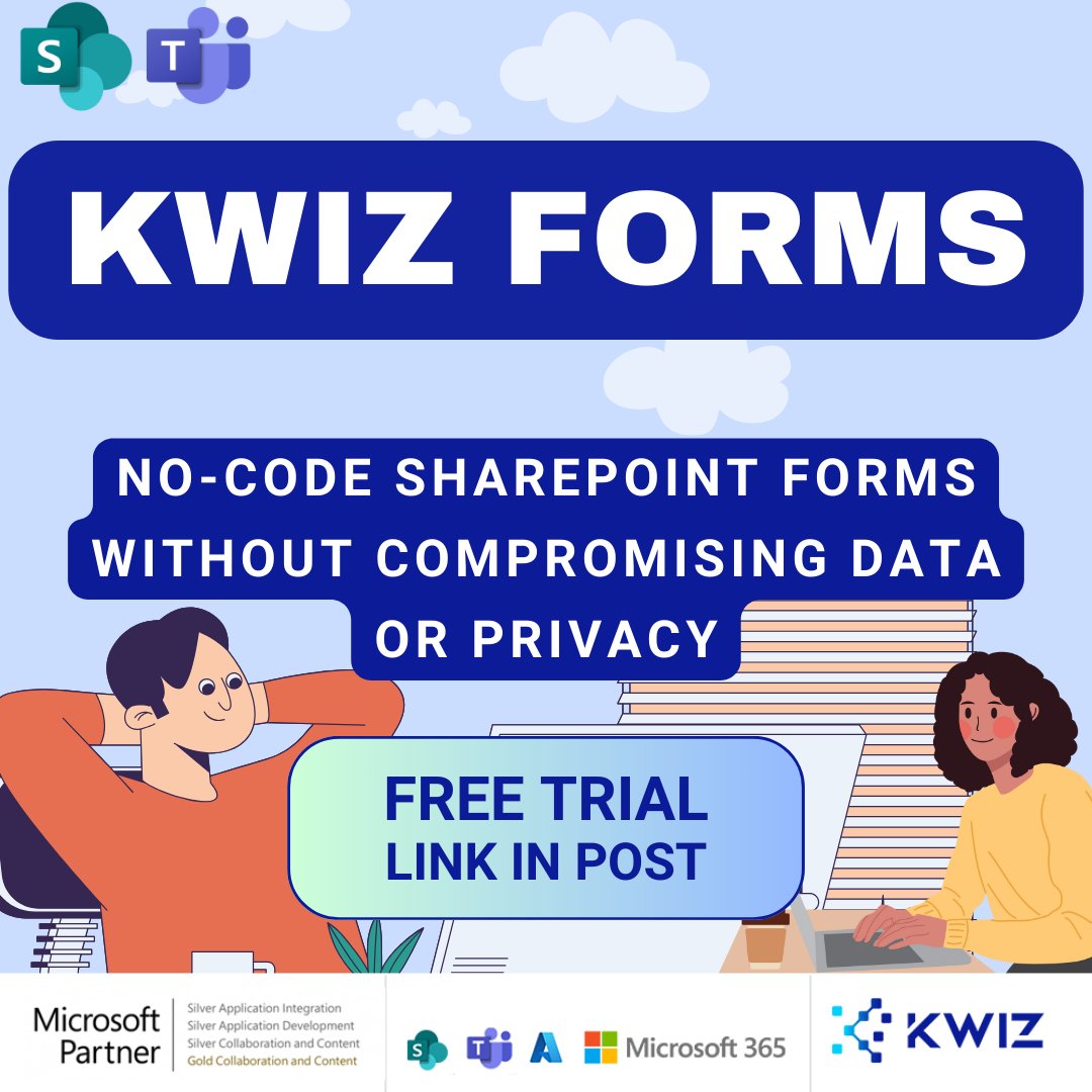 Our powerful tool allows you to create custom and dynamic SharePoint forms effortlessly, even if you have zero coding experience!

👉 Visit our website now and unlock the true potential of SharePoint forms!: hubs.la/Q028nj-80