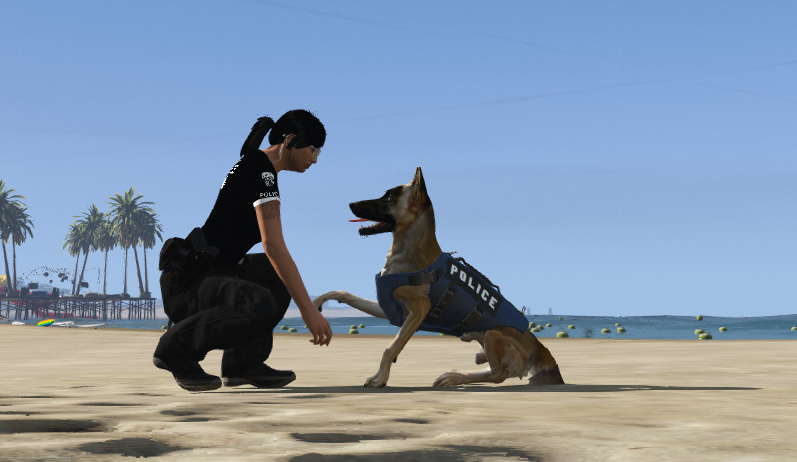 lBeemz's tweet photo. Check out this interactive K-9 script over at @eotsfivem! https://t.co/Uug6mmv0jE