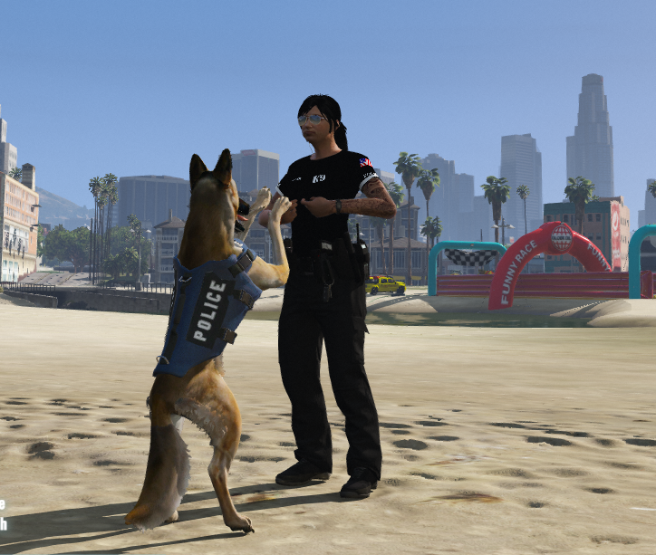 lBeemz's tweet photo. Check out this interactive K-9 script over at @eotsfivem! https://t.co/Uug6mmv0jE