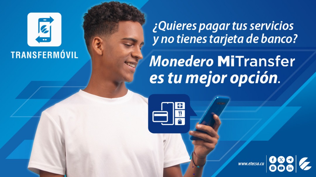 📱Regístrate y disfruta los beneficios del #MonederoMiTransfer
☑️Abre #Transfermóvil y selecciona MiTransfer.
☑️Regístrate con tu número de carné de identidad y crea un Pin para autenticarte en Configuración.
☑️Autentícate en Sesión y comienza a disfrutar.
#FIHAV2023