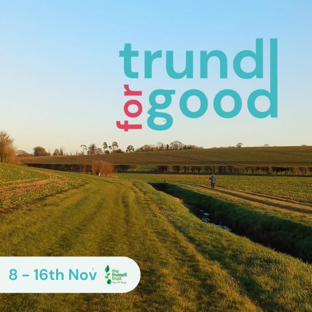 Families that haven’t needed support from @TrussellTrust before will be forced to turn to a #FoodBank for the first time this #Christmas. ⁠So, if you're a trundlr, please remember to press 'Go trundling' every time you take a walk 💚
⁠#Outdoors #Nature #CharityWalk⁠ #UKcharity