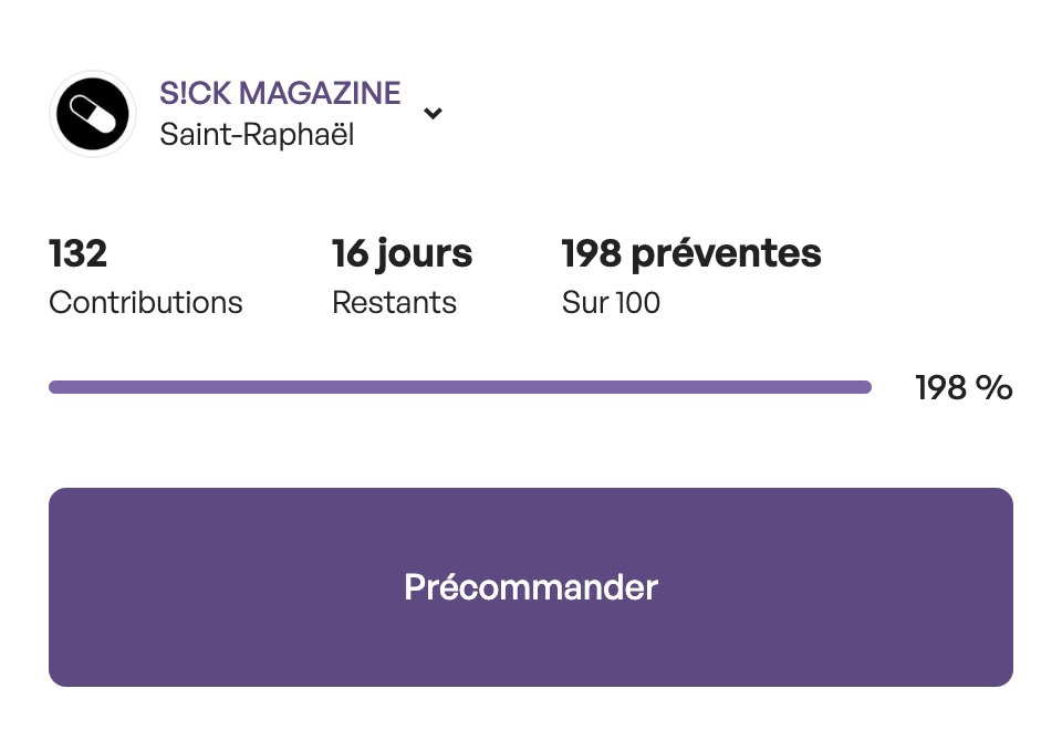👁 Plus que deux petites précommandes pour atteindre l'objectif des 200 précos ! On a des preneurs/es par ici ? ➔ kisskissbankbank.com/fr/projects/si…