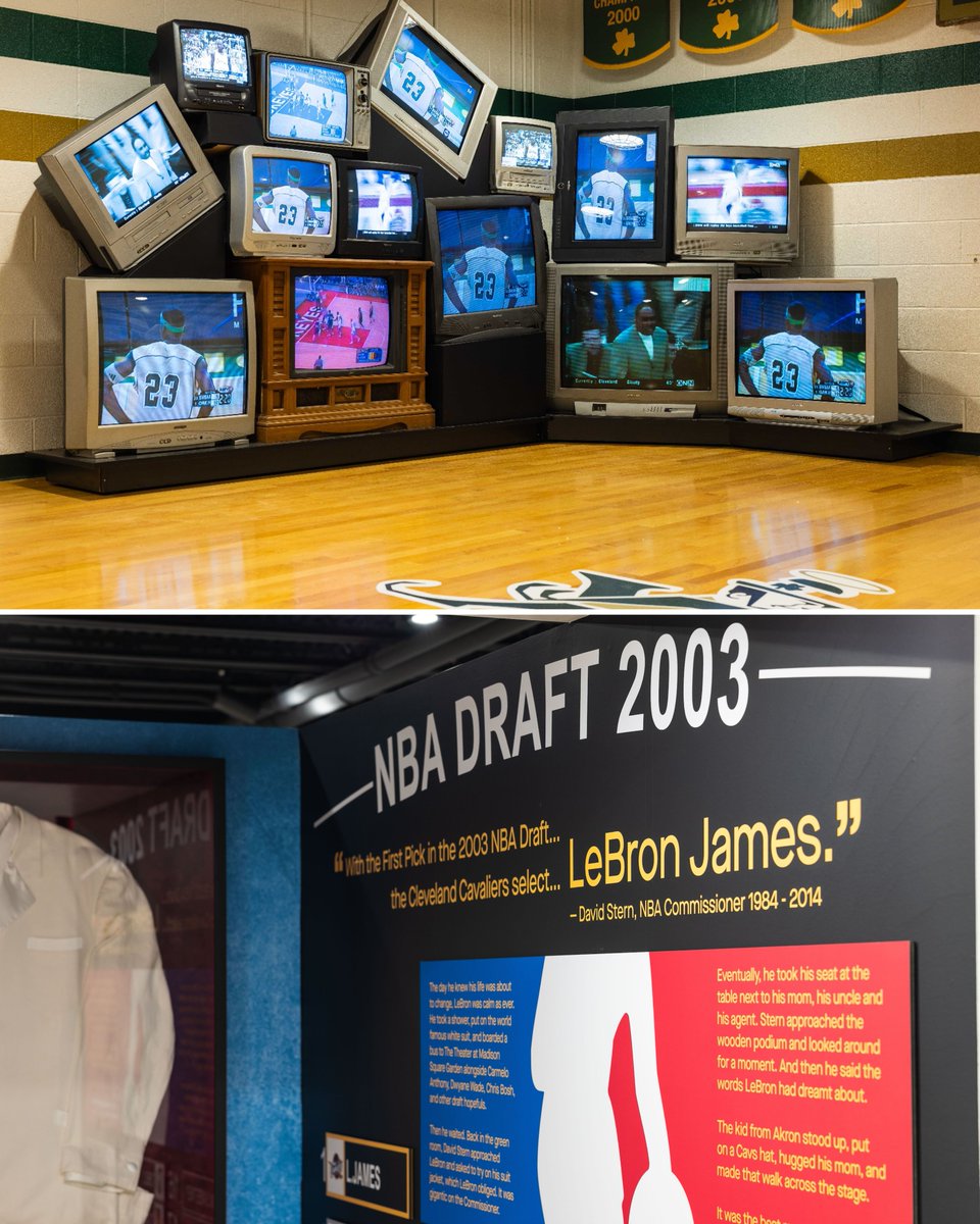 BleacherReport's tweet photo. A LeBron museum is coming to Akron Nov. 25 🙌

The LeBron James' Home Court Museum will display a recreation of his childhood home and never-before-seen memorabilia

All proceeds will be going back to the Akron community

(via @LJFamFoundation) https://t.co/R4zd4cYUus