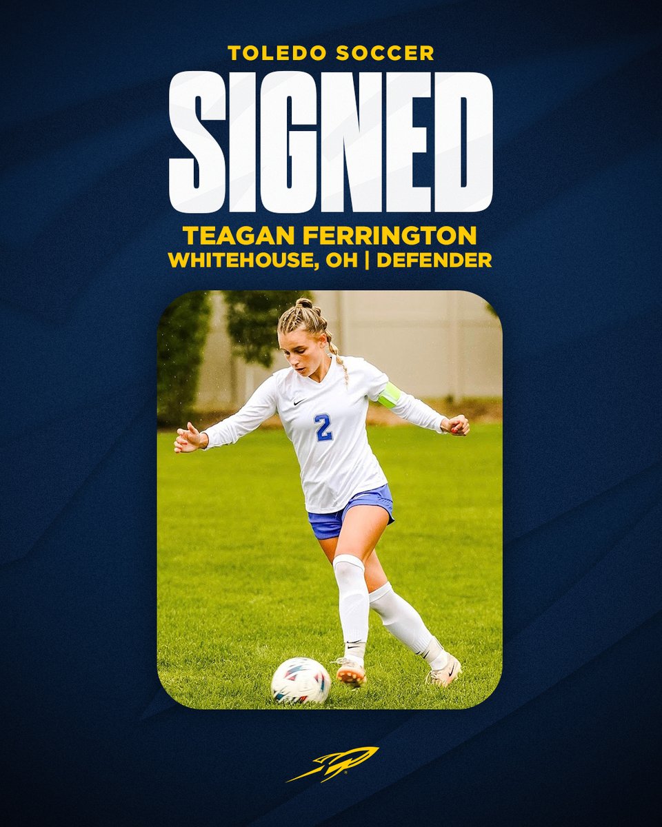 𝗪𝗲𝗹𝗰𝗼𝗺𝗲 𝘁𝗼 𝗧𝗼𝗹𝗲𝗱𝗼 <a href="/TeaganFerringt1/">Teagan Ferrington</a> 
📍 Whitehouse, OH
🎓 Anthony Wayne High School 
⚽️ Pacesetters FC

#TeamToledo