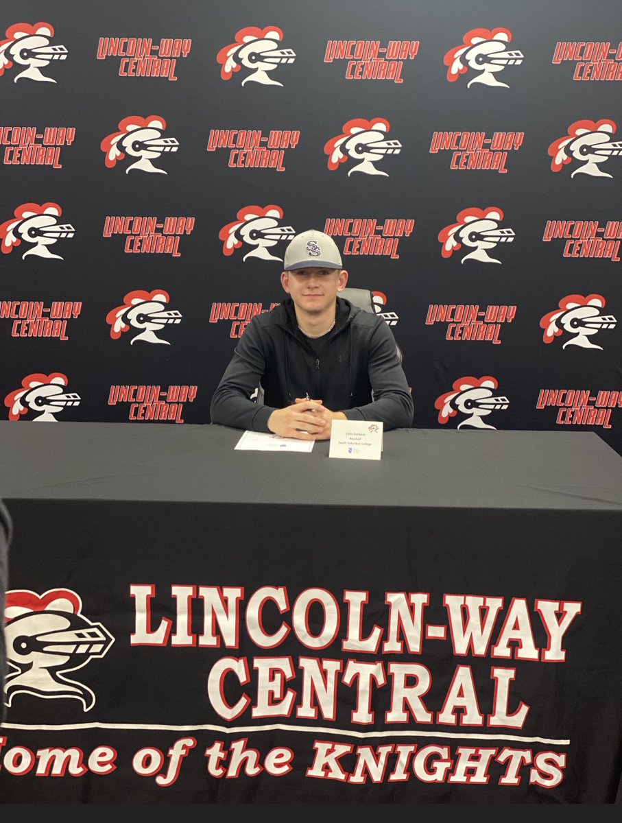 Congratulations to Collin Senkpeil on signing with South Suburban College. Great fit for a hard worker with big upside. Excited to see him get to work this spring!