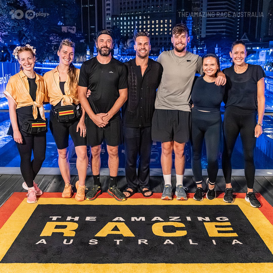Amazing Race AU (@amazingrace_au) on Twitter photo What an unforgettable ending ๐คฏ Congratulations to our winners! ๐ฅ #IYKYK
Stream the #AmazingRaceAU Grand Finale NOW on 10 Play.
<a href="/therealbeauryan/">Beau Ryan</a> <a href="/allisimpson/">Alli Simpson</a> <a href="/AngieMSimpson/">Angie Simpson</a> <a href="/darrenmcmullen/">Darren McMullen</a> <a href="/EmmaWatkinsfilm/">Emma Watkins/Emma Memma</a> What an unforgettable ending ๐คฏ Congratulations to our winners! ๐ฅ #IYKYK
Stream the #AmazingRaceAU Grand Finale NOW on 10 Play.
<a href="/therealbeauryan/">Beau Ryan</a> <a href="/allisimpson/">Alli Simpson</a> <a href="/AngieMSimpson/">Angie Simpson</a> <a href="/darrenmcmullen/">Darren McMullen</a> <a href="/EmmaWatkinsfilm/">Emma Watkins/Emma Memma</a>