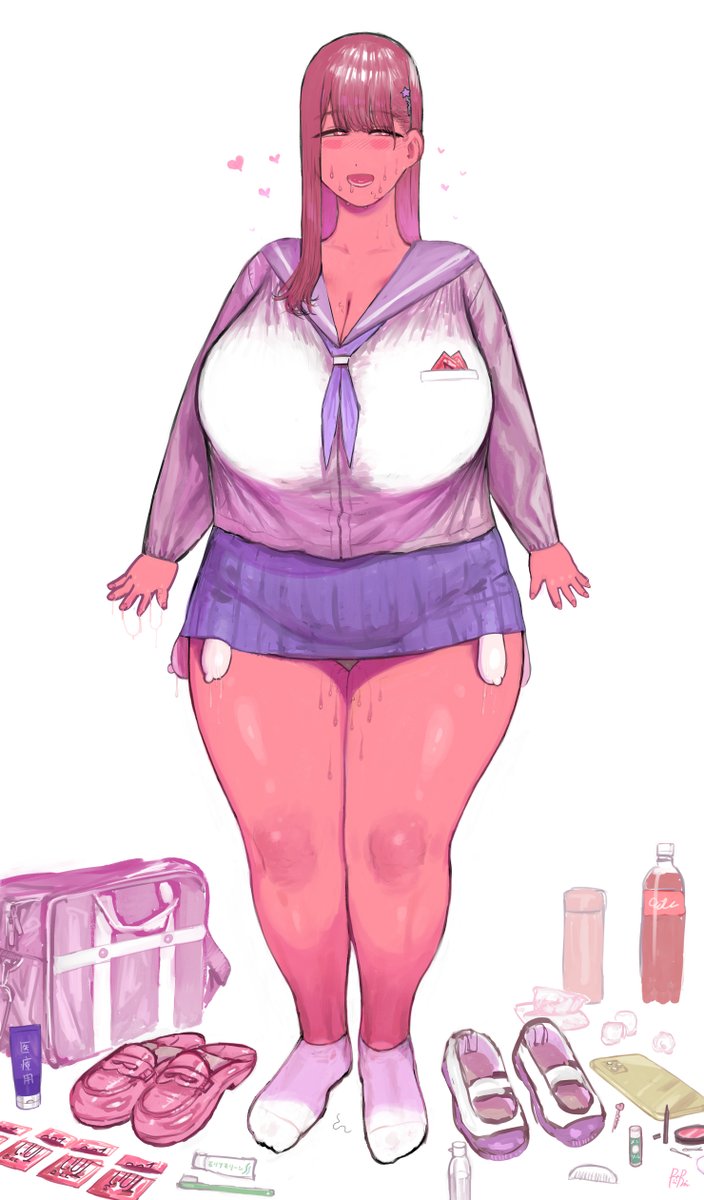 中指ちゃん立ち絵
私的利用(資料)のために描いた立ち絵だけどどうせだから投稿 