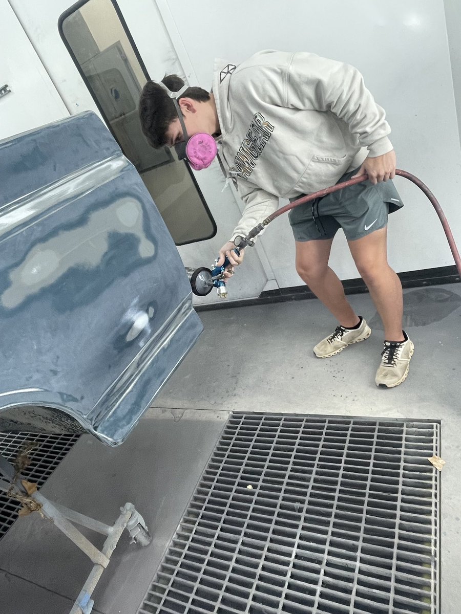 ACTC_org's tweet image. Crafting excellence in every detail! Our Auto Collision seniors at ACTC showcase their skills with precision in painting, sanding , and vehicle care.
#WeAreACTC #actcpride #skillsondisplay