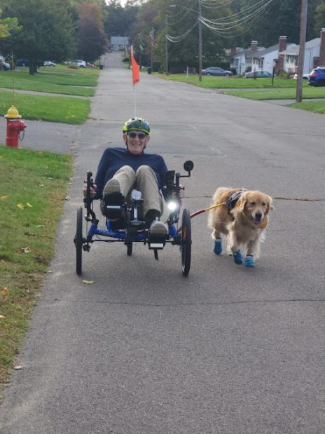 ECADServiceDogs's tweet image. Today, we share a milestone from #ProjectHEAL grads Brian and Service Dog Passion, AKA &quot;Pash.&quot; Brian says, &quot;I would never have done this without Passion.&quot; None of this would have been possible without YOUR support. Thank you. #servicedogsforveterans #vietnamvet #tobeofservice